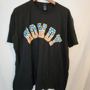 Women's Cute Sparkle Howdy Cowgirl USA Tee Shirt L/XL